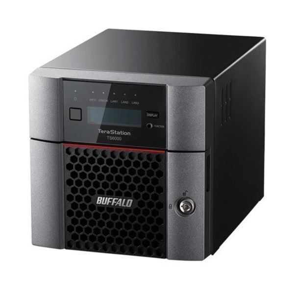 バッファローTeraStation スナップショット機能搭載 法人向けNAS デスクトップモデル 2ドライブ 4TB TS6200DN04021台