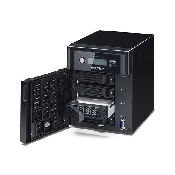 バッファローTeraStation WindowsStorageServer2012 R2 WE搭載NAS 4ドライブ 4TBWS5400DN0404W2 1台