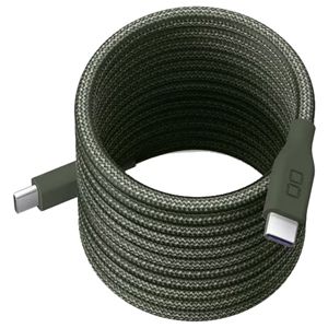 CIO スパイラルケーブル CtoC 2m モスグリーン CIO-NLSC30000-CC2-MGR 1本