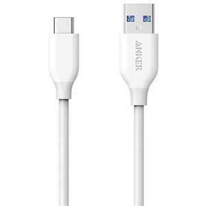 （まとめ） アンカージャパン ANKER PowerLine USB Type-Cケーブル 0.9m ホワイト A8163021 1本 【×2セット】