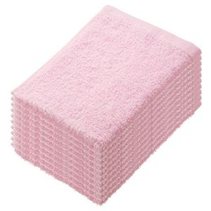 伊藤忠リーテイルリンク 少し厚手のおしぼりタオル ピンク AOT-002 1パック（10枚）