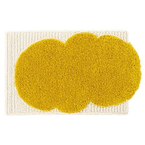 玄関マット 約幅45×長さ70cm カボチャクモマット モスグリーン 日本製 防ダニ ホットカーペット可 デザインライフ スミノエ