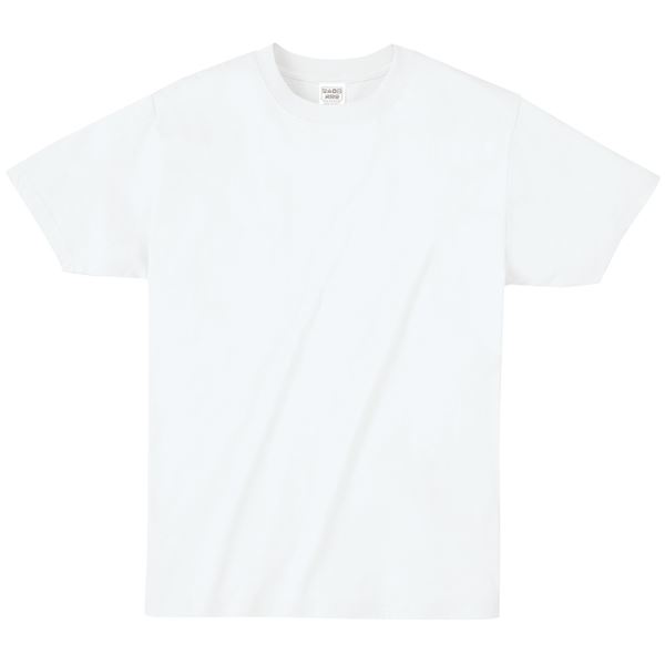 （まとめ）ATドライTシャツ S ホワイト 150g ポリ100% 【×10個セット】