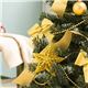 デラックス クリスマスツリーセット 【ゴールド】 高さ120cm LEDイルミネーション・豪華オーナメント付き 組立片付け簡単 - 縮小画像3
