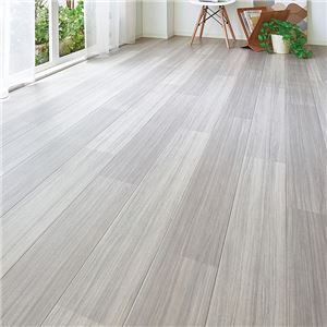 クッションフロア 江戸間6畳 ワイドプラム 防水 撥水 抗菌 防炎 防カビ フリーカット フローリング調 日本製