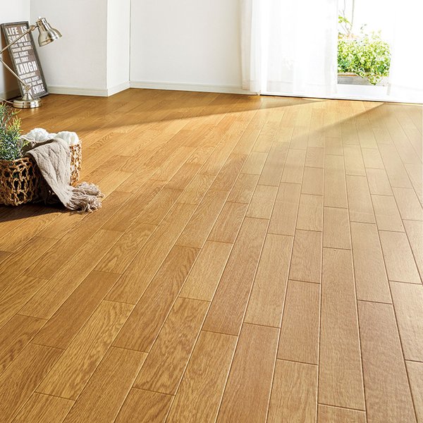 防水撥水抗菌フローリングクッションフロア 約182×300cm ライトオーク