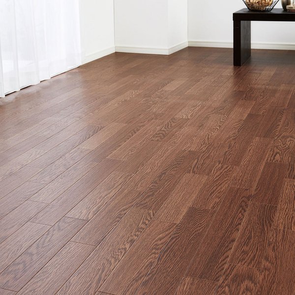 防水撥水抗菌フローリングクッションフロア 約182×300cm ダークオーク