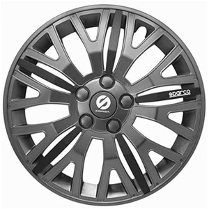 SPARCO CORSA ホイールカバー 13インチ Leggera SPC1355LJ GY/BK 【訳あり品】