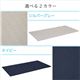 2段ベッド用 マットレス 【シングル ネイビー】 厚さ5cm 体圧分散 衛生 通気性 日本製 『ファインエア 二段ベッド用 450』 - 縮小画像3
