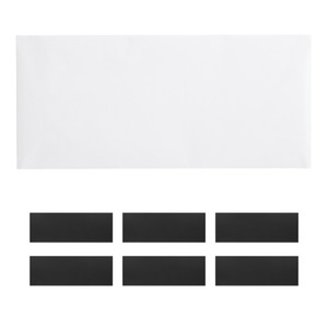 磁石がくっつくマグネットウォールシート 約45×100cm ホワイト