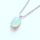 オパール 0.7ct 1粒石ペンダント - 縮小画像1