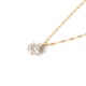 18金 ピンクゴールド 0.3ct ダイヤモンド ペンダント  - 縮小画像1