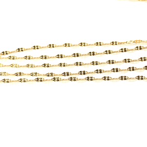 造幣局検定刻印入り　純金 k24 クローバー 5連 ネックレス チェーン  商品写真3