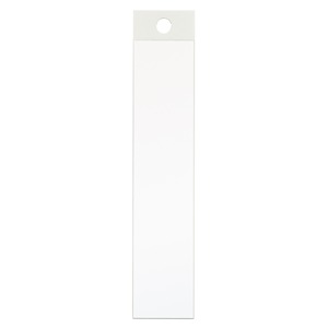フックミラー(1000) (ホワイト/白)  幅20cm×高さ100cm ウォールミラー/壁掛け/鏡/飛散防止加工/日本製/省スペース/スリム/完成品/NK-1000 商品写真2