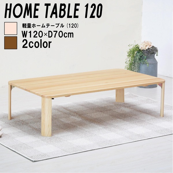 軽量ホームテーブル 幅120cm