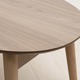 カームテーブル オーバル（ブラウン） 幅90cm/机/木製/折り畳み/ローテーブル/折れ脚/ナチュラル/ワイド/幅広/センターテーブル/北欧/完成品/CALM-200 - 縮小画像4