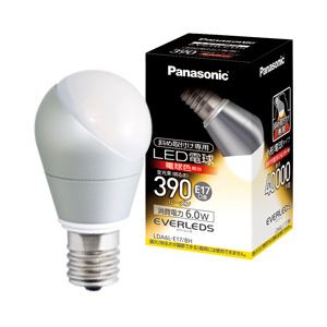 Panasonic(パナソニック) LED電球 斜取付け専用 E17口金 25形・電球色・6.4W LDA6LE17BH