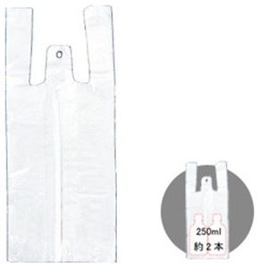 (業務用セット) レジ袋(半透明) 100枚入 SS 【×30セット】 商品写真
