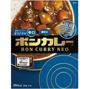 （まとめ）大塚食品  ボンカレーネオ濃厚スパイシーオリジナル辛口230g 1箱【×10セット】 - 拡大画像