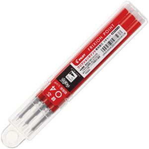 （まとめ）パイロット フリクションボールペン替芯 赤 LFPKRF-30S4 1パック（3本）【×20セット】