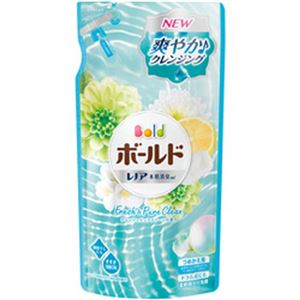 （まとめ）P＆G ボールドジェル フレッシュピュアクリーンの香り 詰替 1パック【×10セット】