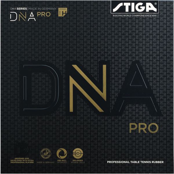 STIGA（スティガ） テンション系裏ソフトラバー DNA PRO H ディーエヌエー プロ H ブラック 厚