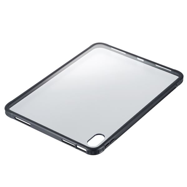 Digio2 iPad 10.9インチ用 衝撃吸収背面ケース TBC-IP2203BK ブラック