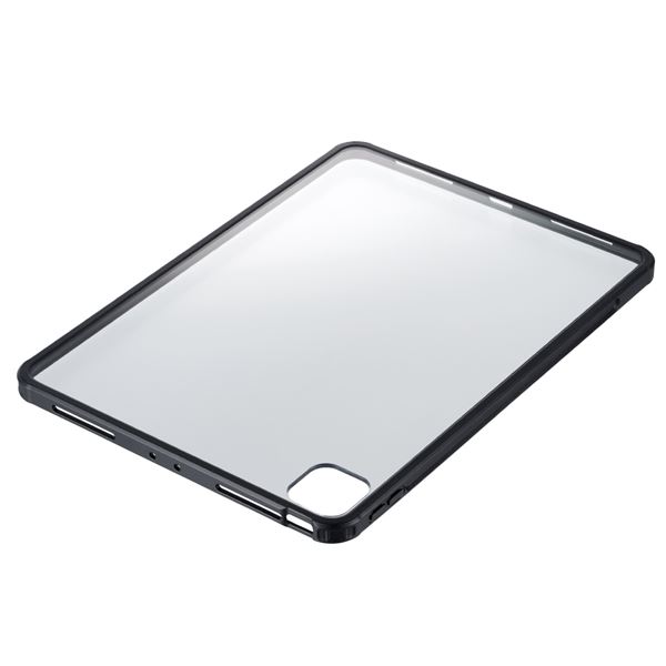 Digio2 iPad Pro 11インチ用 衝撃吸収背面ケース TBC-IPP2203BK ブラック