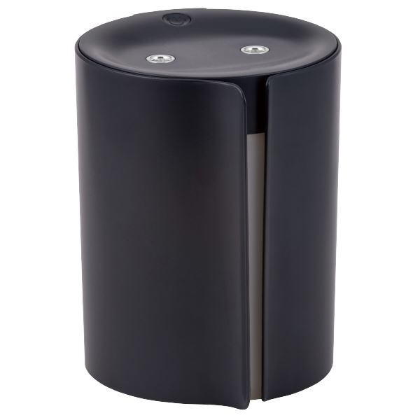 MCO USB ダブルミスト加湿器 LEDライト付 UA-066BK ブラック