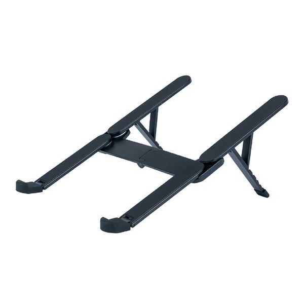 MCO 折りたたみノートPCスタンド 超コンパクト NS-05BK