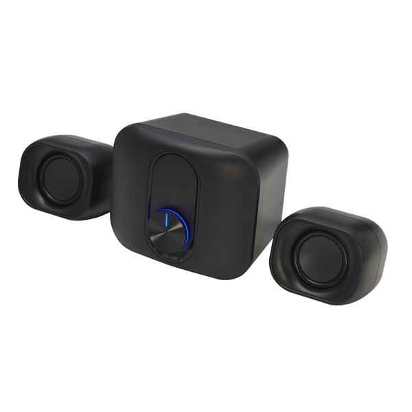 MCO USB コンパクトスピーカー 2.1ch USP-04BK