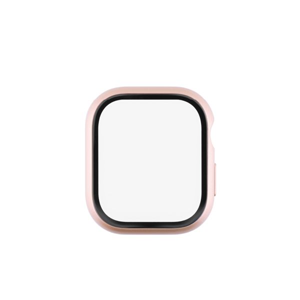 Digio2 Apple Watch 10用 高硬度9Hガラス+ケース 46mm SMWC-AW461PG ピンクゴールド