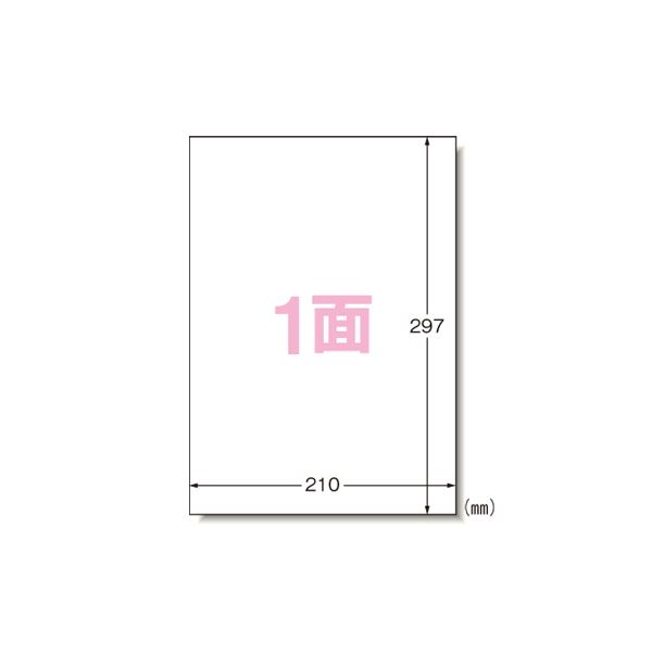 （まとめ） エーワン ラベルシール〈レーザープリンタ〉再生紙 マット紙 31381 20枚入 【×2セット】