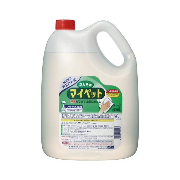 （まとめ） 花王 かんたんマイペット かんたんマイペット4.5l業務用 1個入 【×2セット】