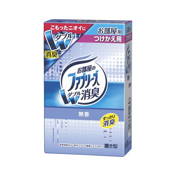 （まとめ） P＆G 置き型ファブリーズ 置き型ファブリーズ 無香 つけ替用 1個入 【×5セット】