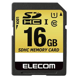エレコム SDHCカード 車載用 16GB MF-CASD016GU11 商品写真