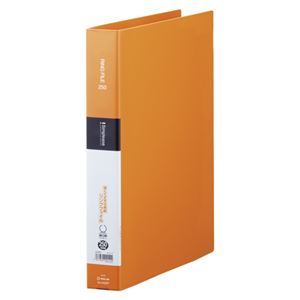 （まとめ） キングジム シンプリーズ リングファイル オレンジ【×50セット】 642SPオレ