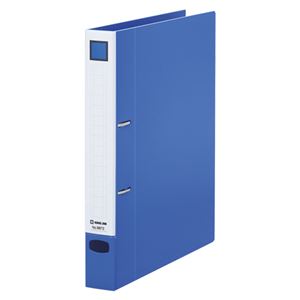 （まとめ） キングジム レバーリングファイル Dタイプ A4タテ 25mm 青【×20セット】