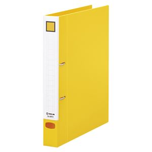 （まとめ） キングジム レバーリングファイル Dタイプ A4タテ 25mm 黄【×20セット】