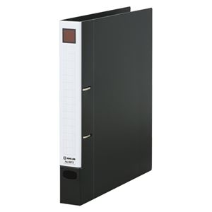 （まとめ） キングジム レバーリングファイル Dタイプ A4タテ 25mm 黒【×20セット】