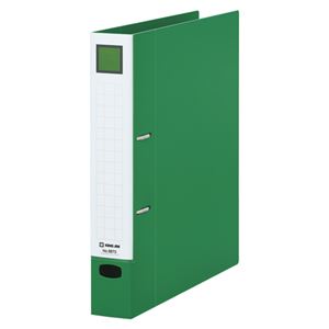 （まとめ） キングジム レバーリングファイル Dタイプ A4タテ 35mm 緑【×20セット】
