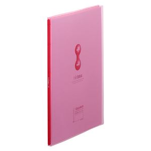 （まとめ） キングジム クリアーファイルヒクタス 10P 赤【×50セット】