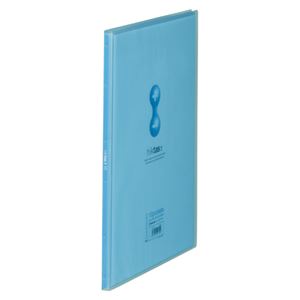 （まとめ） キングジム クリアーファイル ヒクタス 透明10P 水色【×50セット】