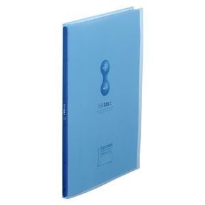 （まとめ） キングジム クリアーファイルヒクタス 20P 青【×50セット】