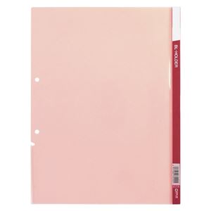 （まとめ） キングジム BLホルダー 赤【×50セット】