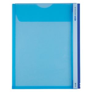 （まとめ） キングジム Mホルダー 青 ［縦303×横242×マチ20mm］【×50セット】