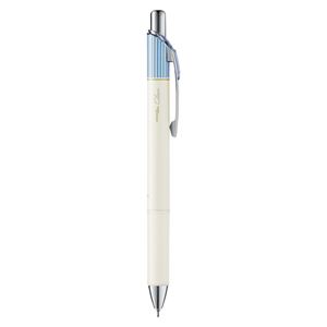 （まとめ） ぺんてる エナージェル クレナ ボール径：0.3mm サックスブルー軸 黒【×50セット】