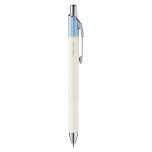 （まとめ） ぺんてる エナージェル クレナ ボール径：0.4mm サックスブルー軸 黒【×50セット】