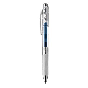 （まとめ） ぺんてる ノック式エナージェル インフリー ボール径：0.4mm ブルーブラック【×50セット】