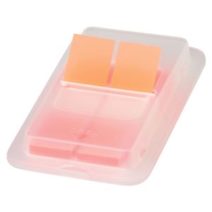 （まとめ） スリーエムジャパン ポストイット ジョーブ ハーフサイズ オレンジ【×50セット】